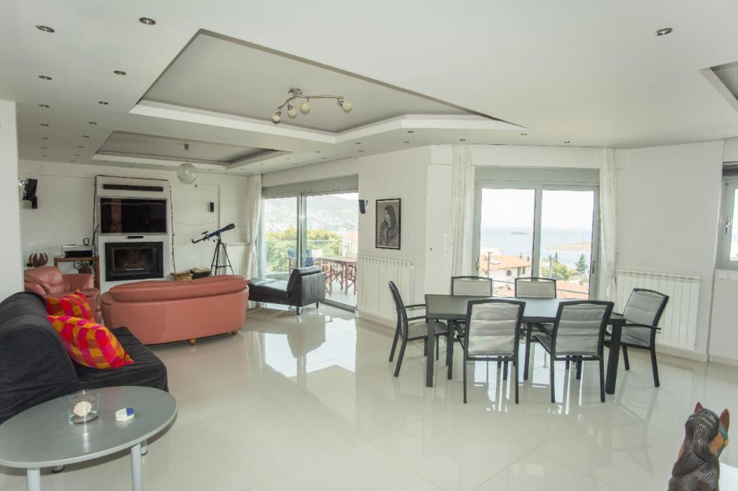 Seaview Pool Villa Near Beach And Athens Airport Πόρτο Ράφτη Εξωτερικό φωτογραφία