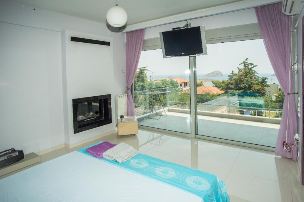 Seaview Pool Villa Near Beach And Athens Airport Πόρτο Ράφτη Εξωτερικό φωτογραφία