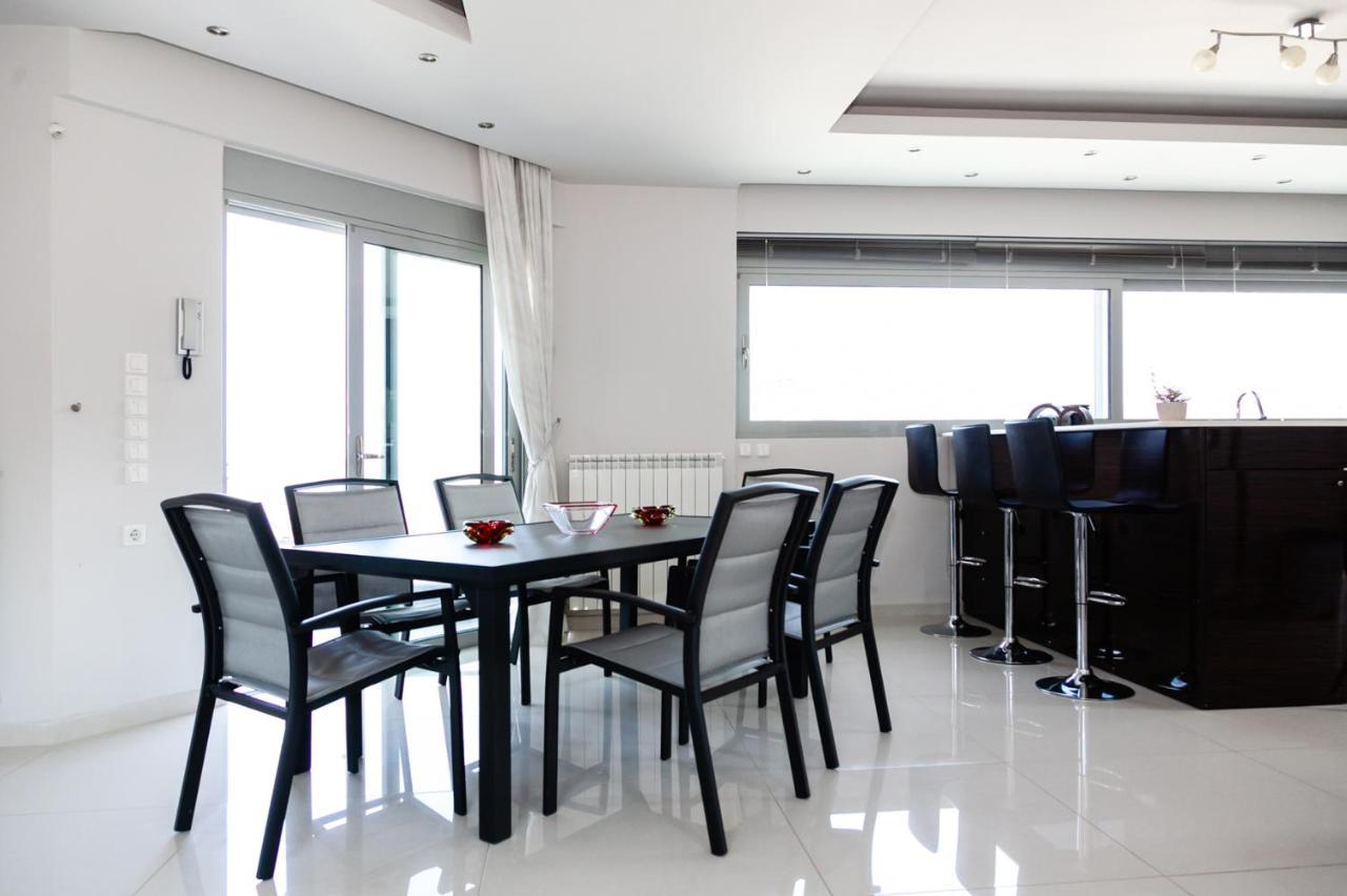 Seaview Pool Villa Near Beach And Athens Airport Πόρτο Ράφτη Εξωτερικό φωτογραφία