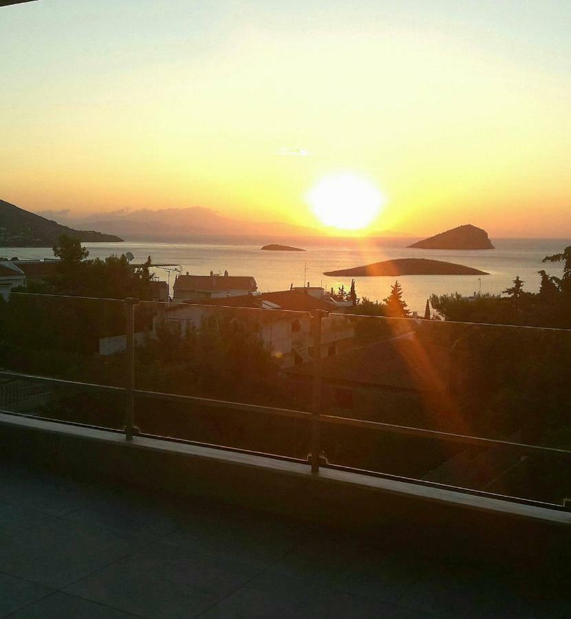Seaview Pool Villa Near Beach And Athens Airport Πόρτο Ράφτη Εξωτερικό φωτογραφία