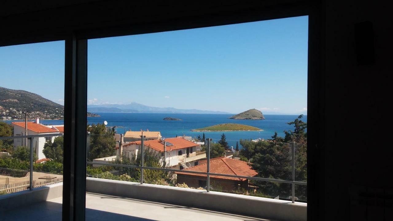 Seaview Pool Villa Near Beach And Athens Airport Πόρτο Ράφτη Εξωτερικό φωτογραφία
