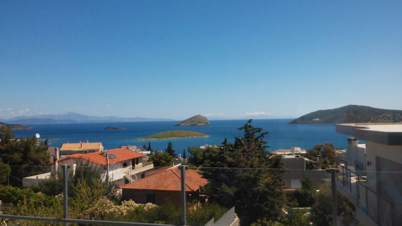 Seaview Pool Villa Near Beach And Athens Airport Πόρτο Ράφτη Εξωτερικό φωτογραφία